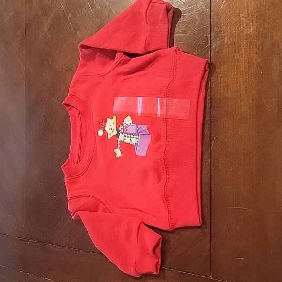(J14) Rudolph sweater girl 3-6 mths - Picture 1 of 5